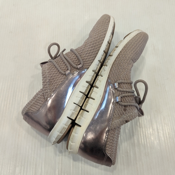 COLE HAAN Zero Grand Rose Gold Lace-up Lightweight Running Shoes - Picture 3 of 13
